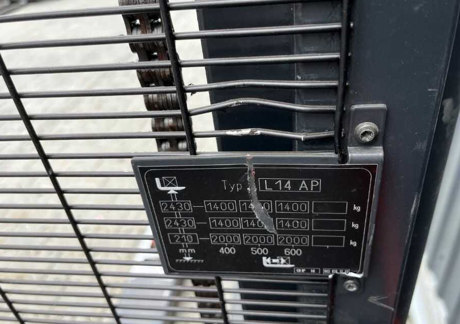 Linde L14LAP - Apilador: foto 5 Linde L14LAP - Apilador: foto 5