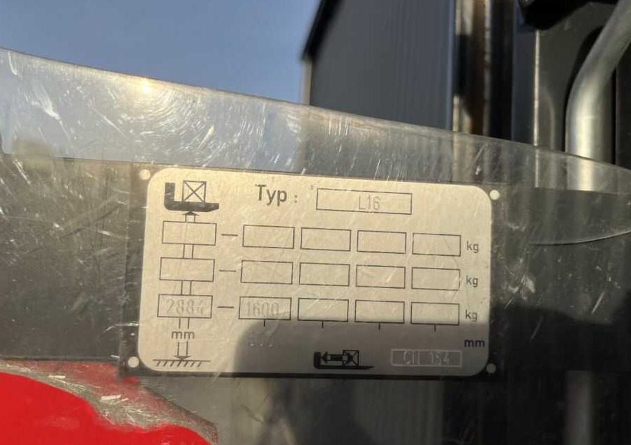 Linde L16 - Apilador: foto 5 Linde L16 - Apilador: foto 5