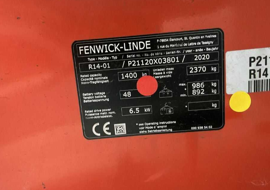 Linde R14-01 - Retráctil: foto 4 Linde R14-01 - Retráctil: foto 4