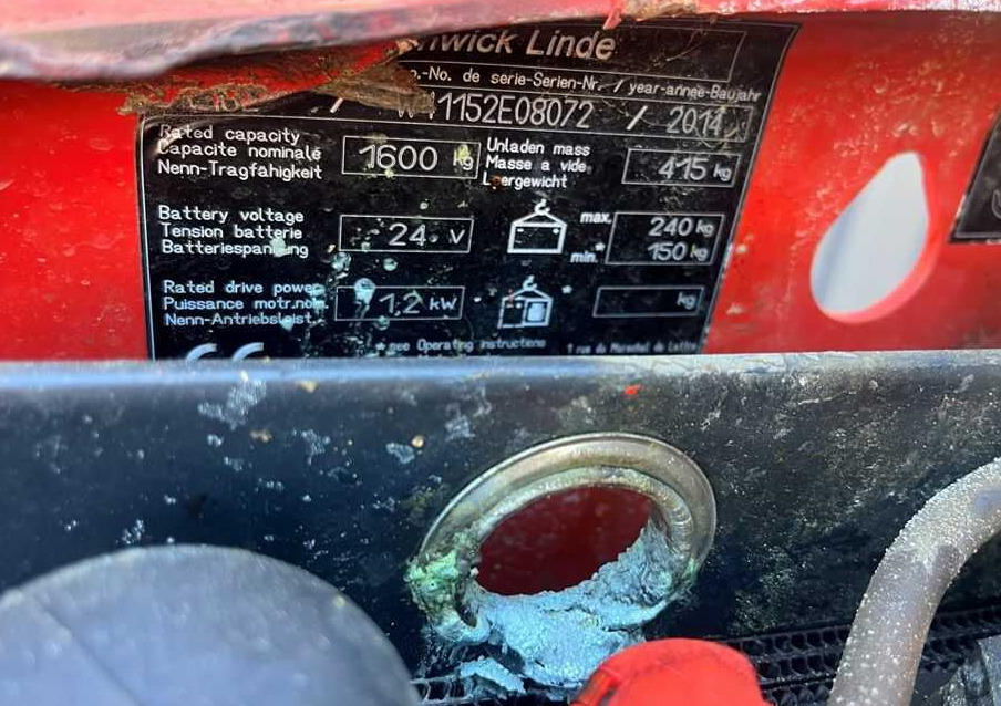 Transpaleta Linde T16L: foto 6 Transpaleta Linde T16L: foto 6