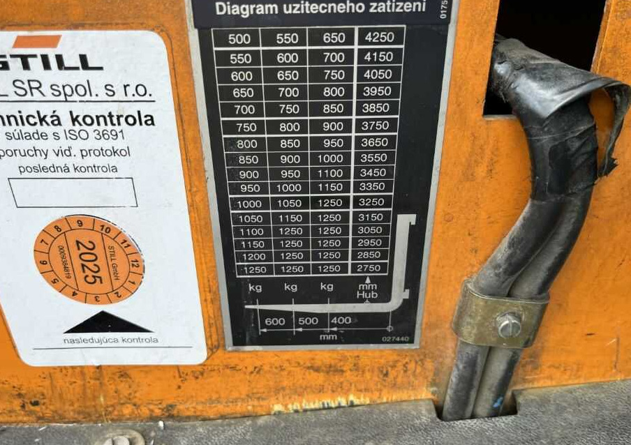 Still EGV1250 - Apilador: foto 5 Still EGV1250 - Apilador: foto 5
