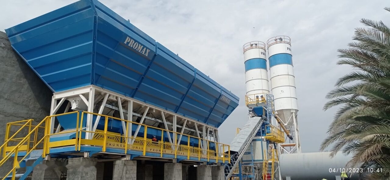 Planta de hormigón Promax Compact Concrete Batching Plant C120-TWN-LINE (120m3/h): foto 10