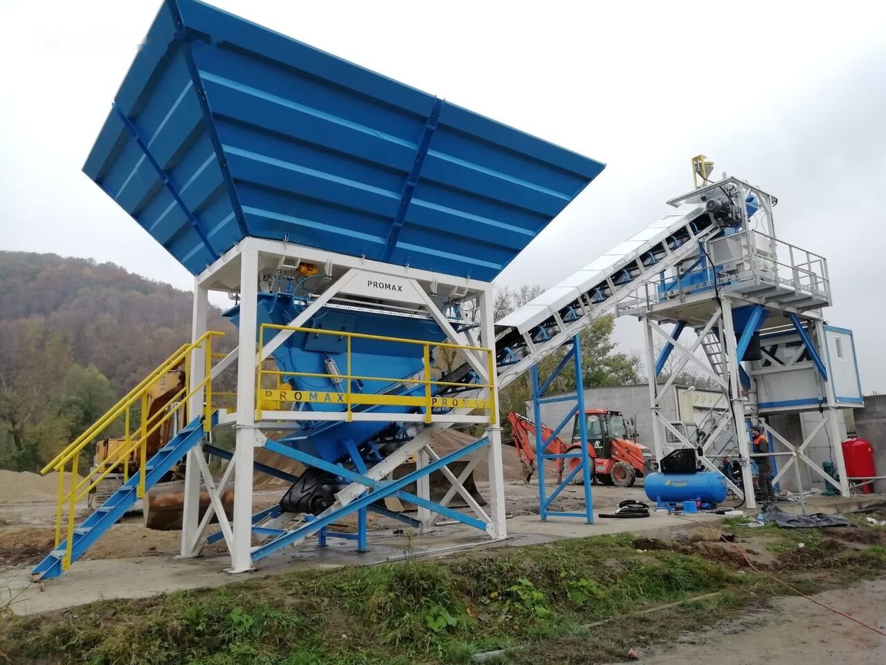 Promax Compact Concrete Batching Plant PROMAX C60-SNG PLUS (60m³/h) - Planta de hormigón: foto 5 Promax Compact Concrete Batching Plant PROMAX C60-SNG PLUS (60m³/h) - Planta de hormigón: foto 5