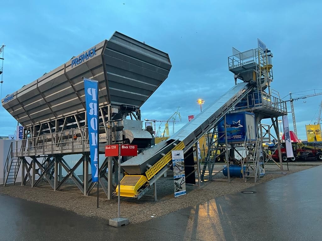Promax GALVANIZED Compact Concrete Batching Plant C120-TWN-LINE (120m3/ - Silo de cemento: foto 1 Promax GALVANIZED Compact Concrete Batching Plant C120-TWN-LINE (120m3/ - Silo de cemento: foto 1