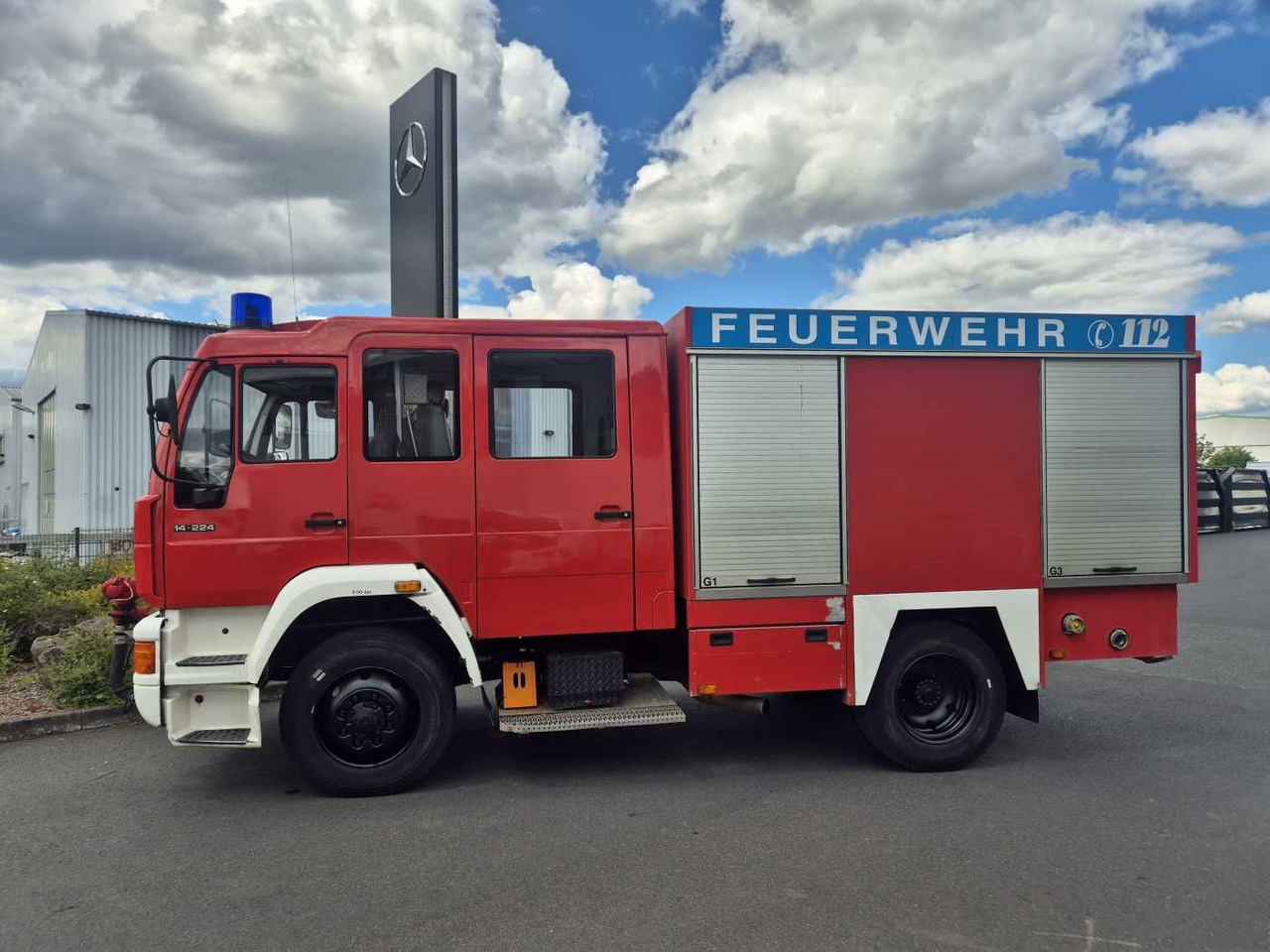 MAN 14.224 4x4 TLF 16/29 Tanklöschfahrzeug Feuerwehr - Camión: foto 5 MAN 14.224 4x4 TLF 16/29 Tanklöschfahrzeug Feuerwehr - Camión: foto 5