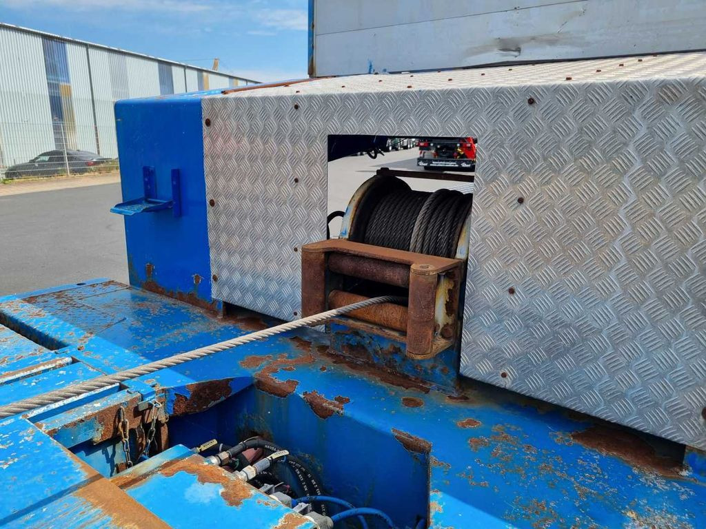 Semirremolque góndola rebajadas Goldhofer STZ-H6-57/80A Teleskop-Tieflader Waggontransport: foto 12