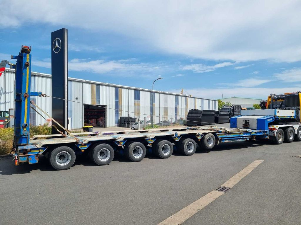 Goldhofer STZ-H6-57/80A Teleskop-Tieflader Waggontransport - Semirremolque góndola rebajadas: foto 5 Goldhofer STZ-H6-57/80A Teleskop-Tieflader Waggontransport - Semirremolque góndola rebajadas: foto 5