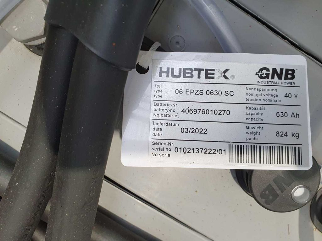 Carretilla de carga lateral Hubtex MQ 30 H Hybrid / 748h! / Diesel + Elektro: foto 13