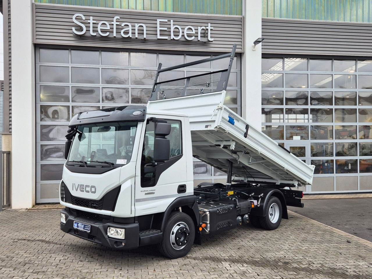 Iveco Eurocargo ML80E21 Meiller Kipper 2x AHK 3 Sitze - Furgoneta basculante: foto 1 Iveco Eurocargo ML80E21 Meiller Kipper 2x AHK 3 Sitze - Furgoneta basculante: foto 1