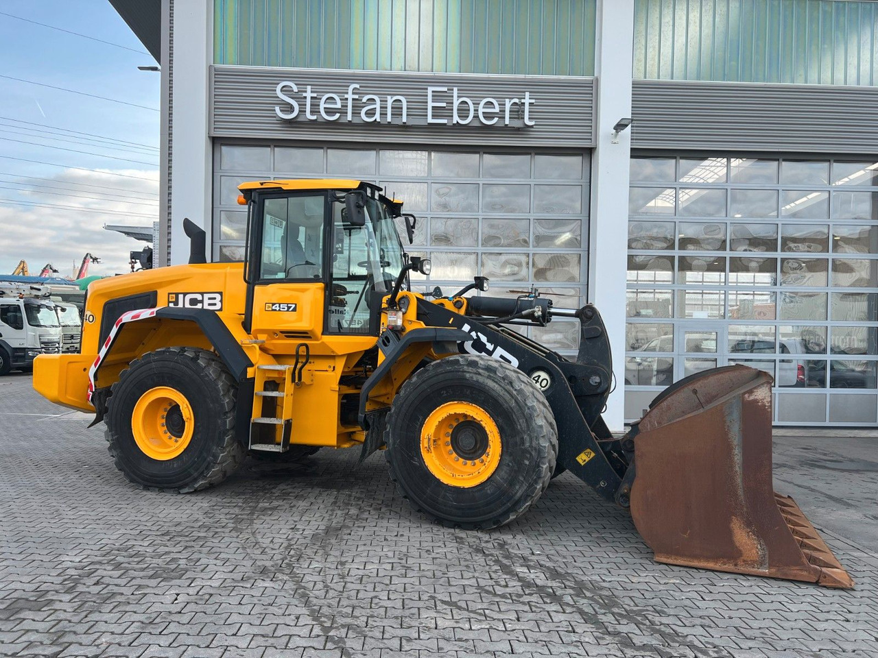 JCB 457 ZX T4F / 3.246 h / 2016 / Waage mit Drucker - Cargadora de ruedas: foto 1 JCB 457 ZX T4F / 3.246 h / 2016 / Waage mit Drucker - Cargadora de ruedas: foto 1