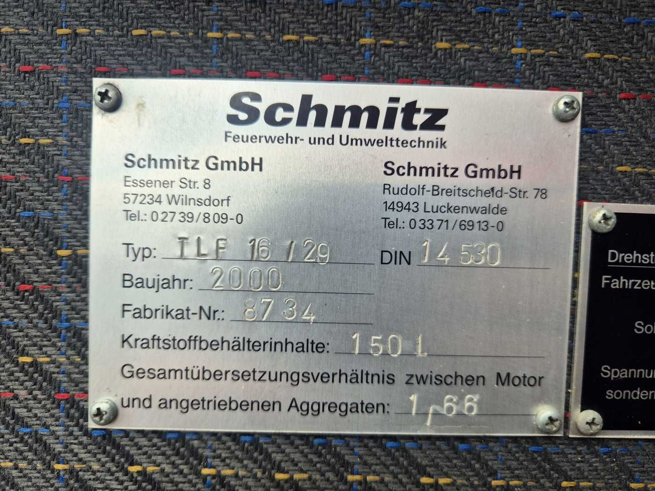 Leasing de  MAN 14.224 4x4 TLF 16/29 Tanklöschfahrzeug Feuerwehr MAN 14.224 4x4 TLF 16/29 Tanklöschfahrzeug Feuerwehr: foto 14