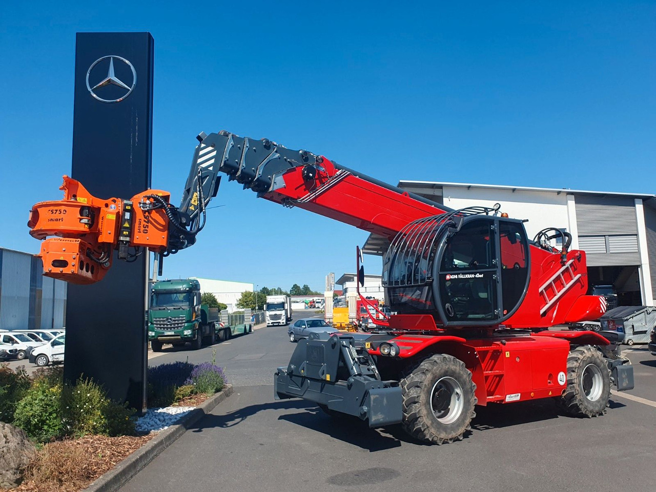 Magni RTH 6.30 SH / Fällkran / nur 1.340h / 2021 - Cargadora de ruedas: foto 1 Magni RTH 6.30 SH / Fällkran / nur 1.340h / 2021 - Cargadora de ruedas: foto 1