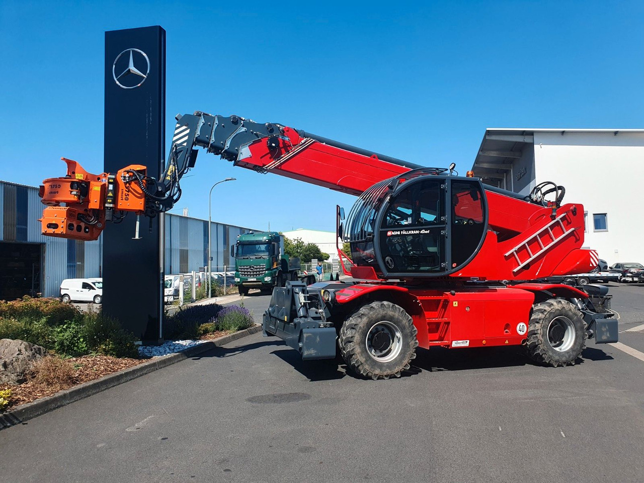 Magni RTH 6.30 SH / Fällkran / nur 1.340h / 2021 - Cargadora de ruedas: foto 2 Magni RTH 6.30 SH / Fällkran / nur 1.340h / 2021 - Cargadora de ruedas: foto 2