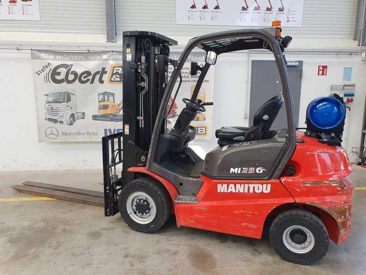 Manitou MI 25 G / Triplex: 4.70m / nur 1.976h! / SS - Carretilla elevadora de gas: foto 2 Manitou MI 25 G / Triplex: 4.70m / nur 1.976h! / SS - Carretilla elevadora de gas: foto 2