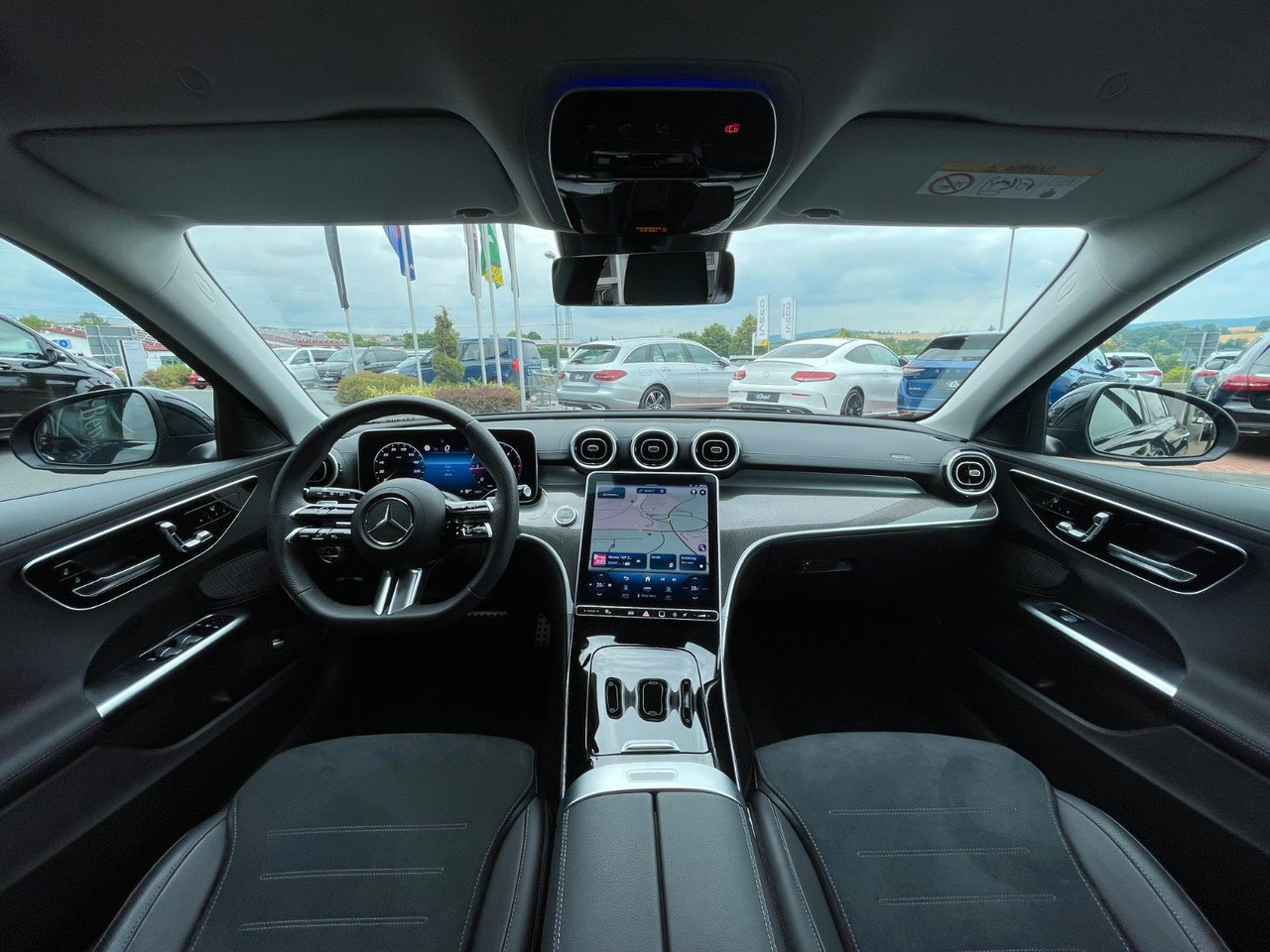 Coche familiar Mercedes-Benz C 200 d T AMG+Night+360°+Digital+Memory+Keyless: foto 13 Coche familiar Mercedes-Benz C 200 d T AMG+Night+360°+Digital+Memory+Keyless: foto 13