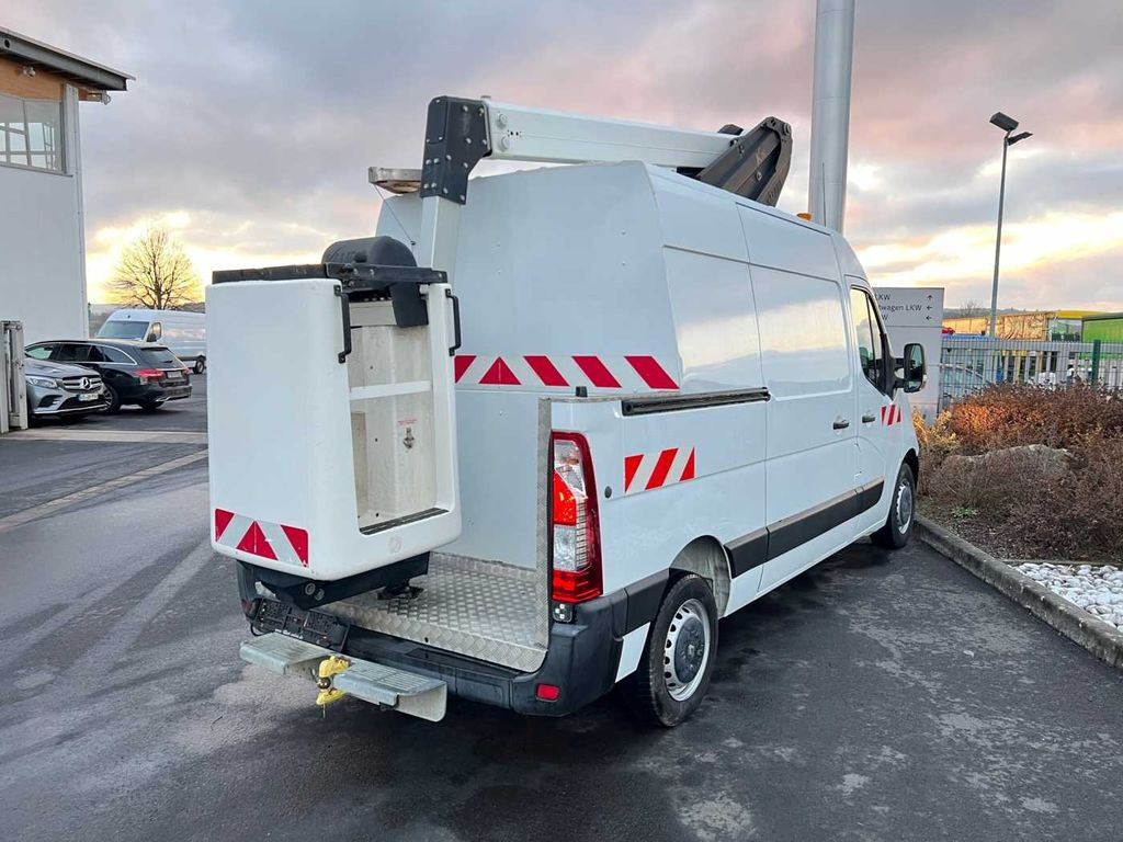 Camión con plataforma elevadora, Furgoneta Renault Master 2.3 dCi / KLUBB K26, 12m: foto 8
