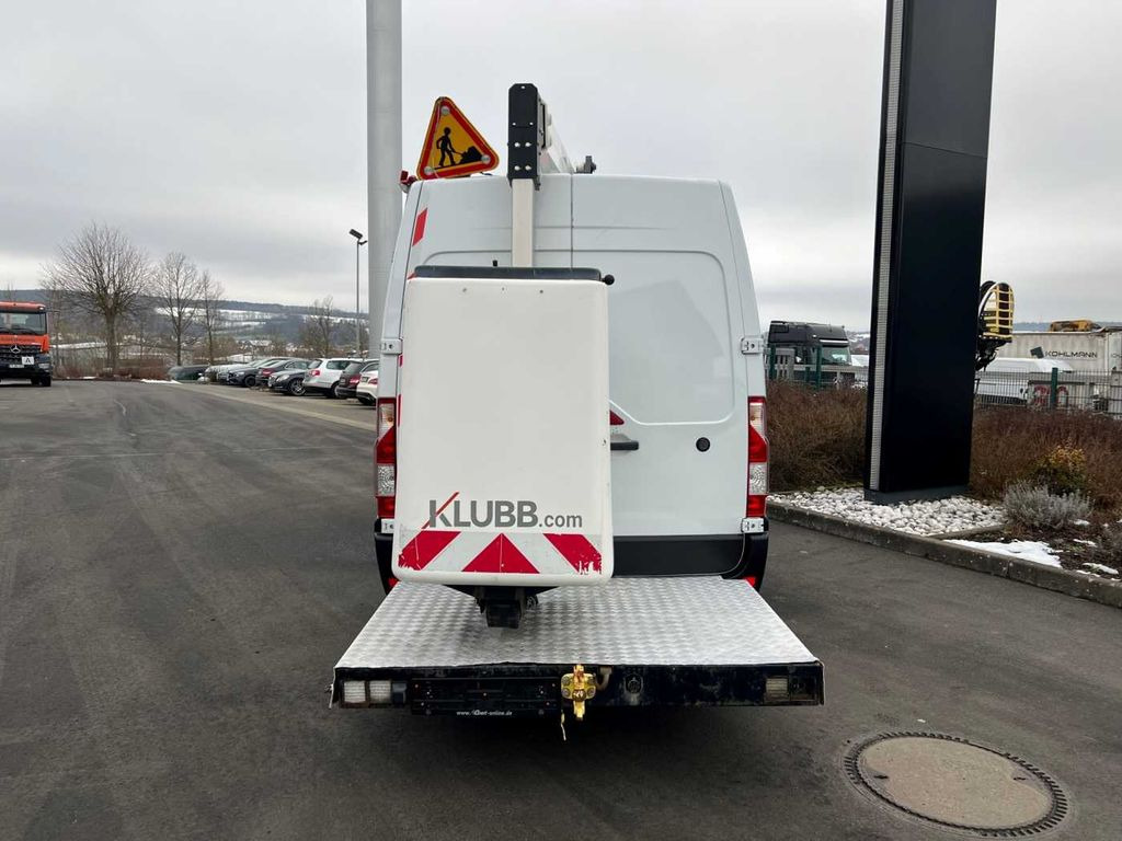 Camión con plataforma elevadora, Furgoneta Renault Master 2.3 dCi / KLUBB K32, 12,5m: foto 7