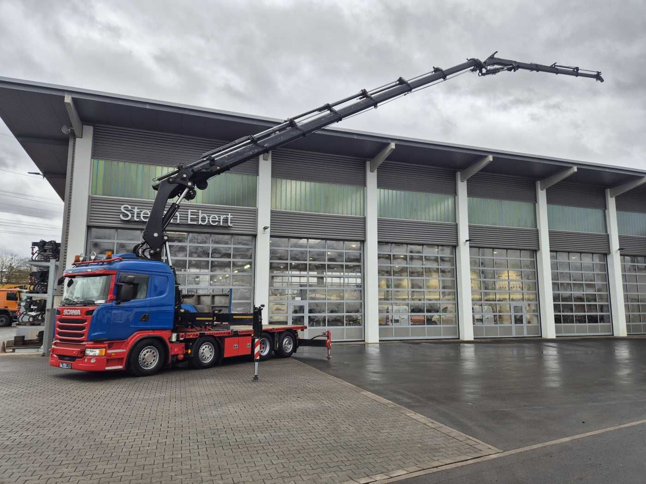 Scania G490 LB8x2*6 HLB Hiab XS 544 HIPRO JIB Winde FB - Camión grúa: foto 1 Scania G490 LB8x2*6 HLB Hiab XS 544 HIPRO JIB Winde FB - Camión grúa: foto 1