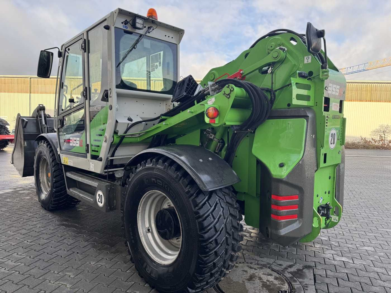 Sennebogen 355 E / Greifschaufel / nur 2.260h! - Manipulador telescópico: foto 5 Sennebogen 355 E / Greifschaufel / nur 2.260h! - Manipulador telescópico: foto 5