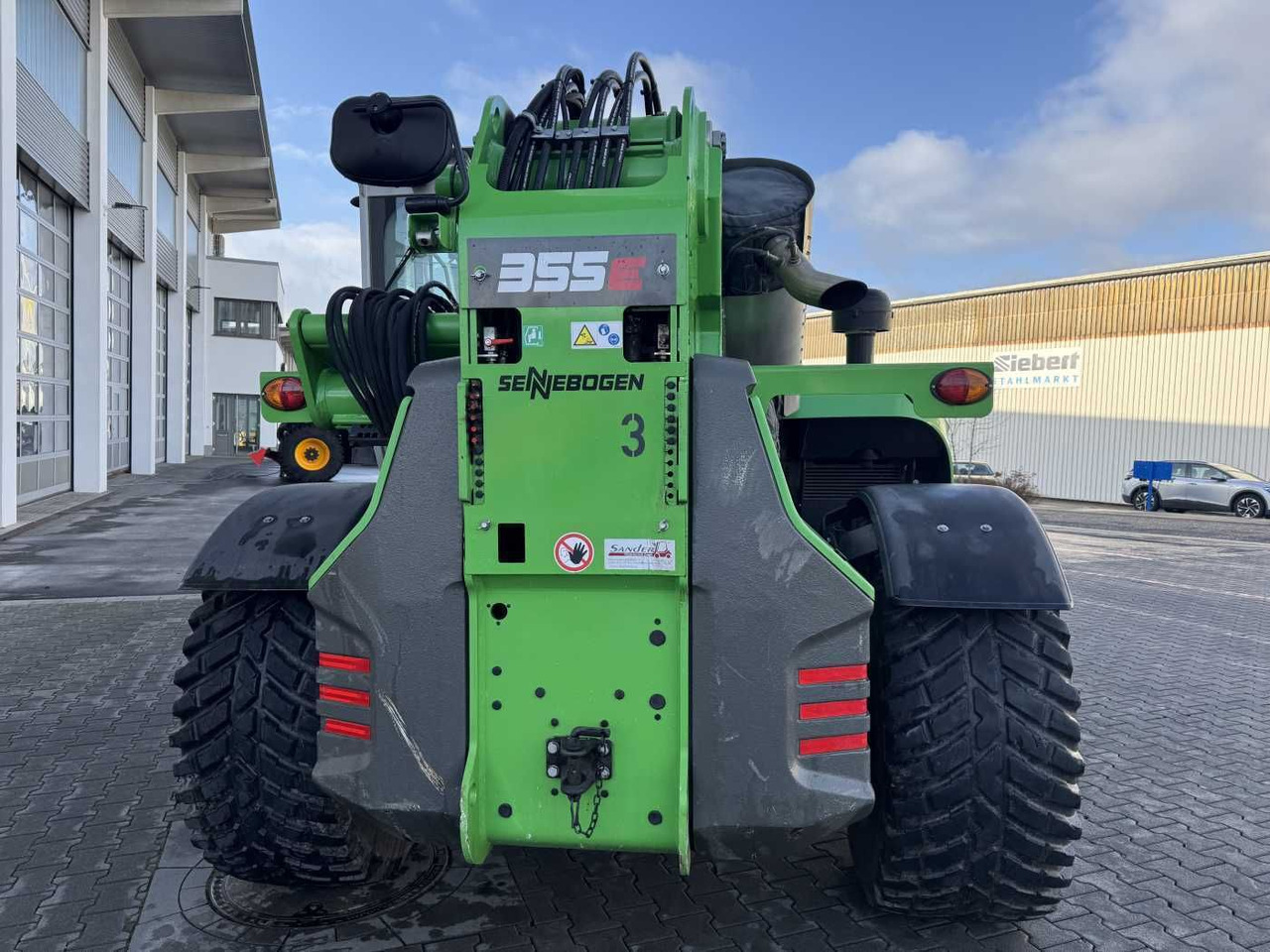 Sennebogen 355 E / Greifschaufel / nur 998h! - Cargadora de ruedas: foto 3 Sennebogen 355 E / Greifschaufel / nur 998h! - Cargadora de ruedas: foto 3