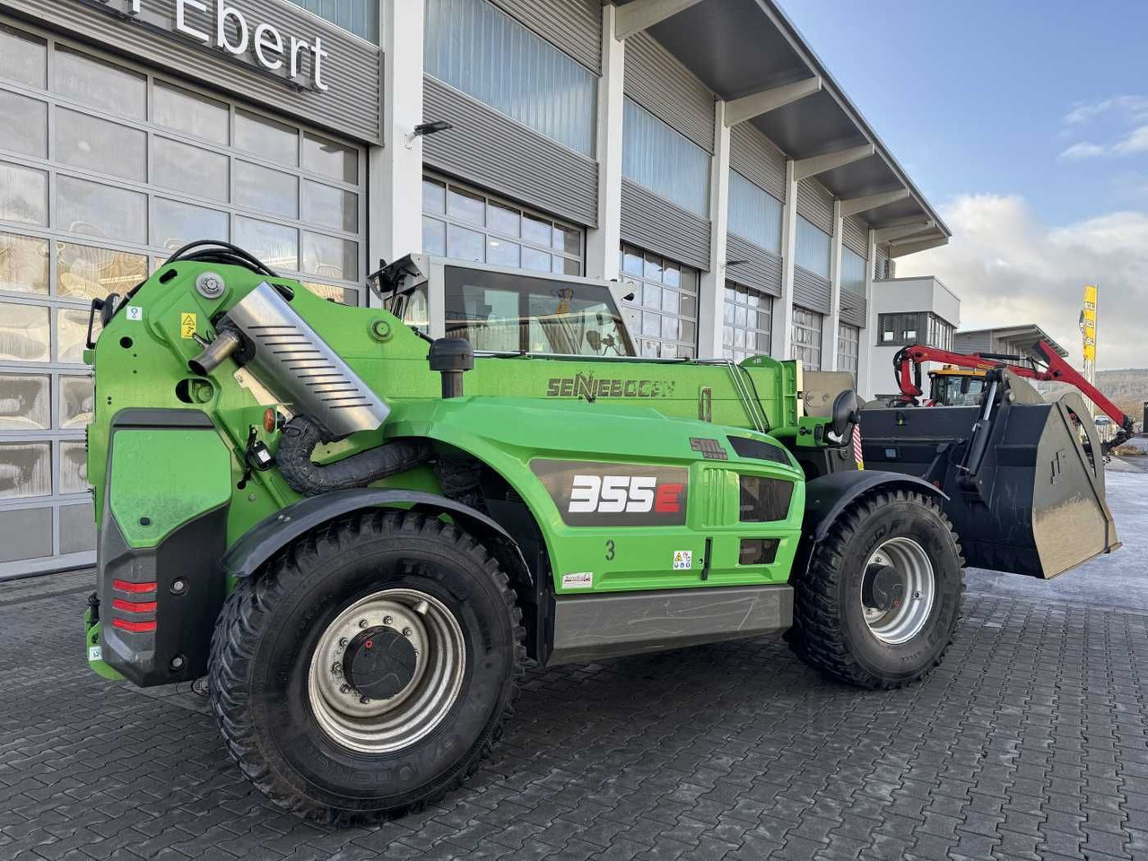 Sennebogen 355 E / Greifschaufel / nur 998h! - Cargadora de ruedas: foto 2 Sennebogen 355 E / Greifschaufel / nur 998h! - Cargadora de ruedas: foto 2