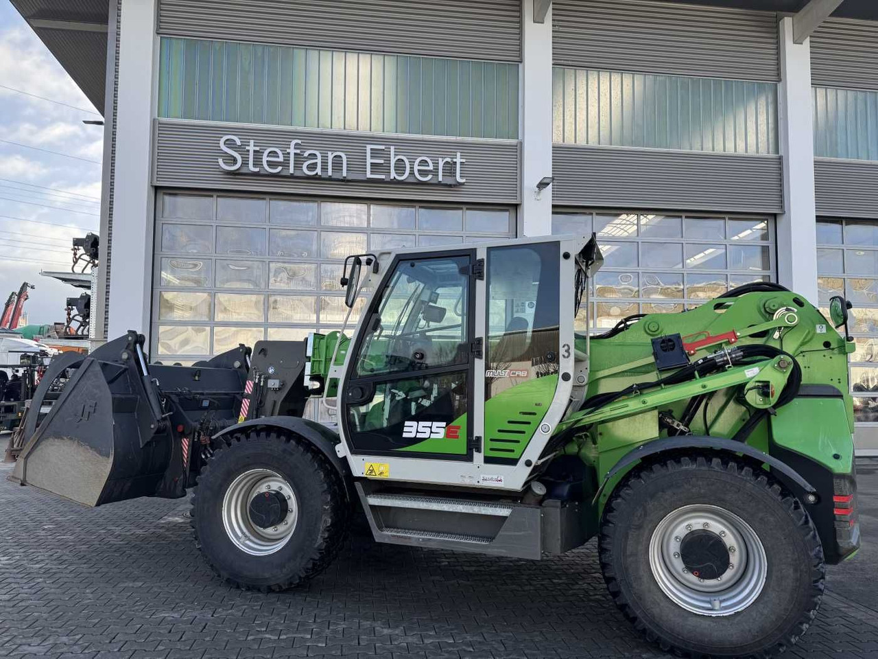 Sennebogen 355 E / Greifschaufel / nur 998h! - Cargadora de ruedas: foto 4 Sennebogen 355 E / Greifschaufel / nur 998h! - Cargadora de ruedas: foto 4