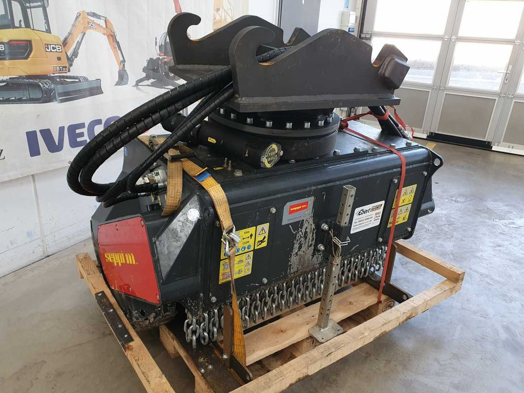 Trituradora forestal Seppi M. BMS 125 Forstmulcher / Drehmotor / DEMO: foto 8