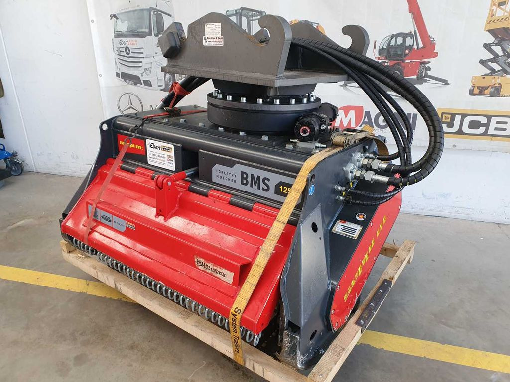 Seppi M. BMS 125 Forstmulcher / Drehmotor / DEMO Seppi M. BMS 125 Forstmulcher / Drehmotor / DEMO - Trituradora forestal: foto 3 Seppi M. BMS 125 Forstmulcher / Drehmotor / DEMO Seppi M. BMS 125 Forstmulcher / Drehmotor / DEMO - Trituradora forestal: foto 3