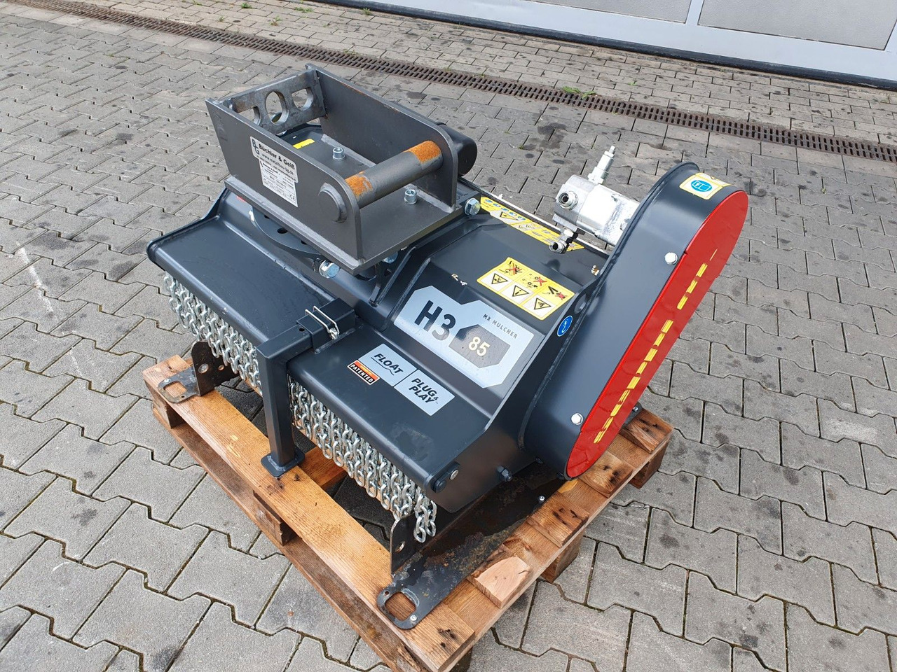 Desbrozadora de martillos/ Trituradora Seppi M. H3 085 / Schlegel / Mulcher / MS03 DEMO: foto 11