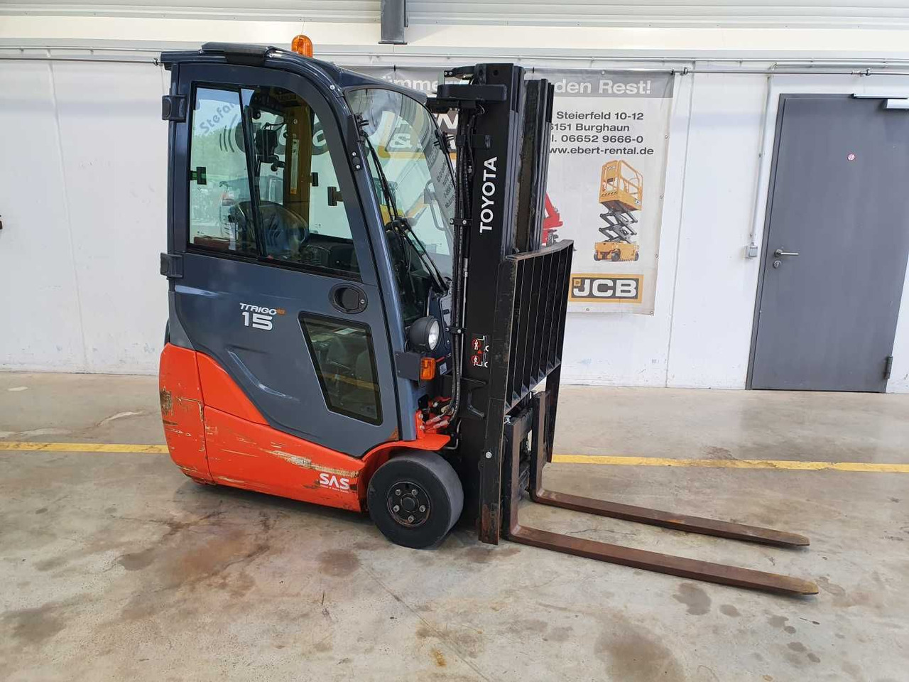 Toyota 8FBET15 / Batterie 07/2023 / HH: 4.3m! / 2.849h - Carretilla elevadora eléctrica: foto 1 Toyota 8FBET15 / Batterie 07/2023 / HH: 4.3m! / 2.849h - Carretilla elevadora eléctrica: foto 1