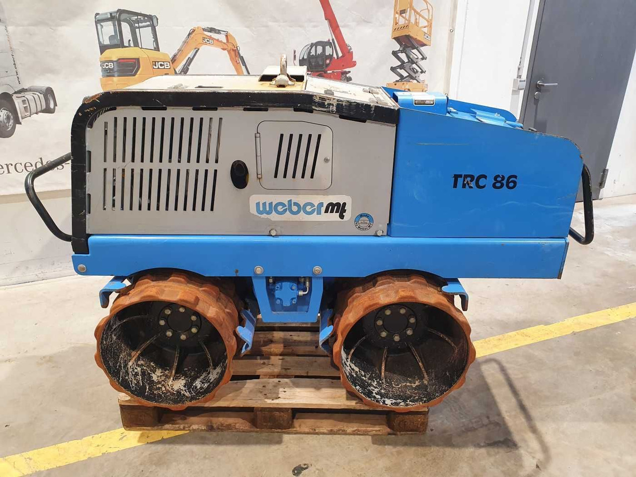 Weber TRC 86 Grabenwalze / 2020 / Funk / nur 112h - Mini compactadora: foto 3 Weber TRC 86 Grabenwalze / 2020 / Funk / nur 112h - Mini compactadora: foto 3