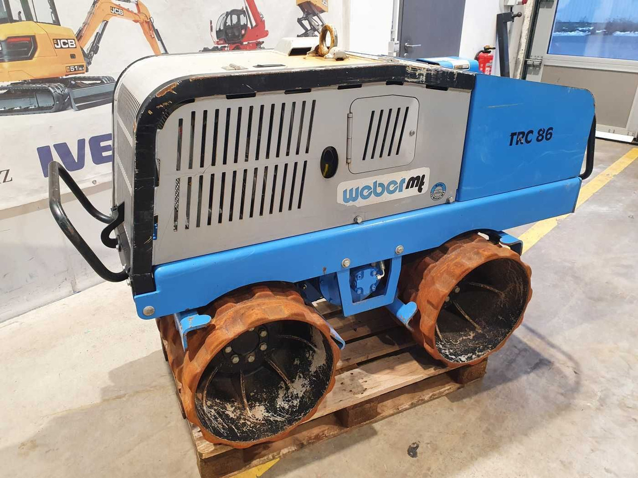Weber TRC 86 Grabenwalze / 2020 / Funk / nur 112h - Mini compactadora: foto 4 Weber TRC 86 Grabenwalze / 2020 / Funk / nur 112h - Mini compactadora: foto 4