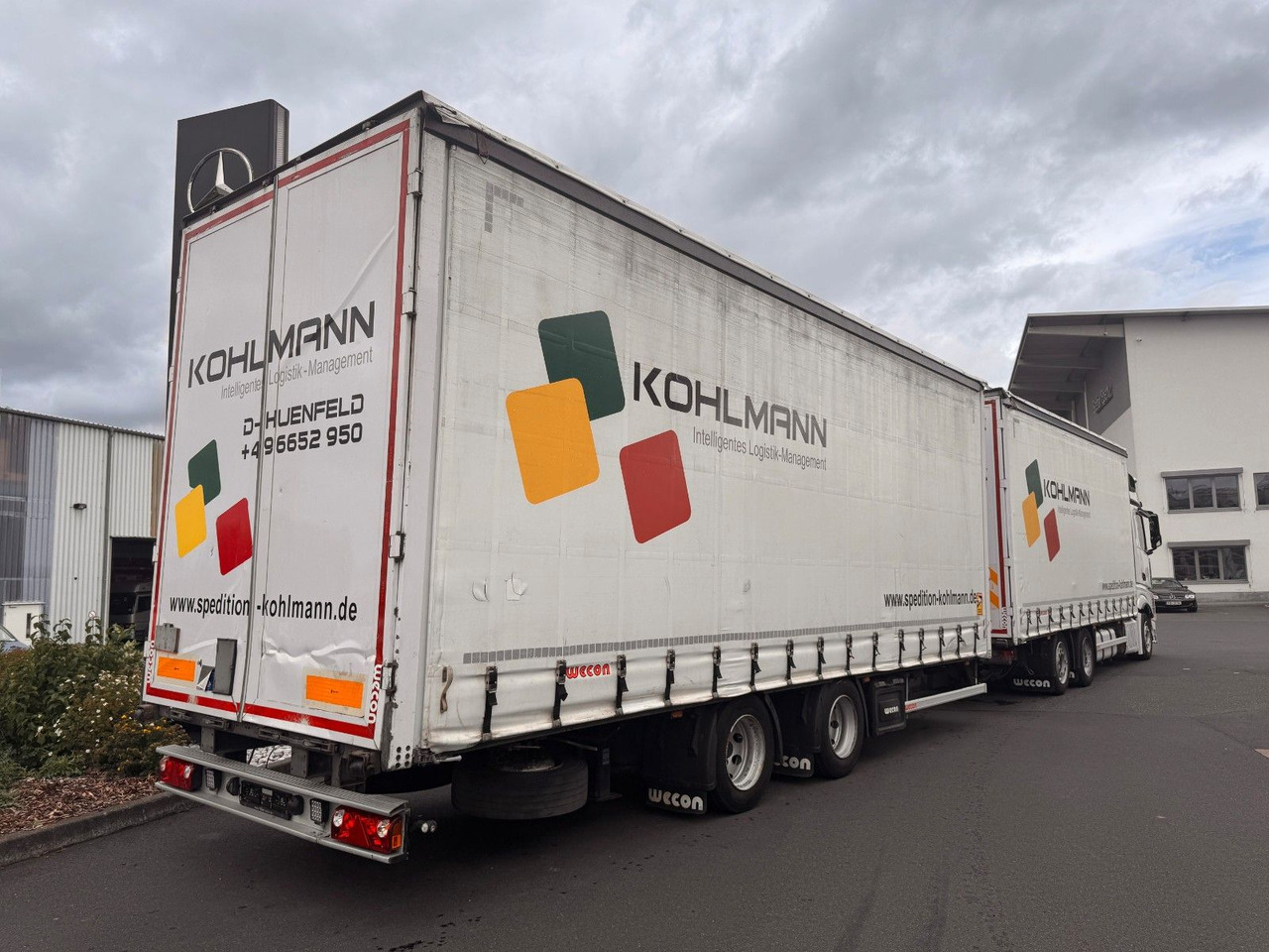 Remolque con toldo Wecon APZ 218: foto 12