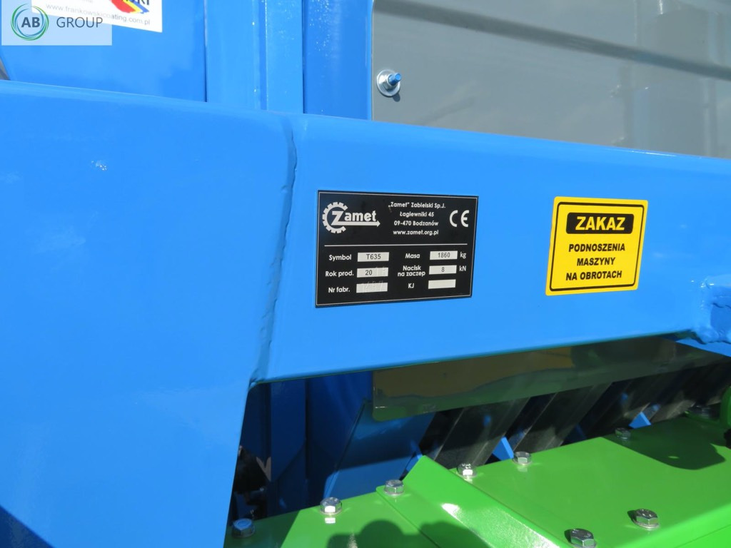 Zamet green forage mower T635 -14,5 m3 - Remolque autocargador: foto 2 Zamet green forage mower T635 -14,5 m3 - Remolque autocargador: foto 2