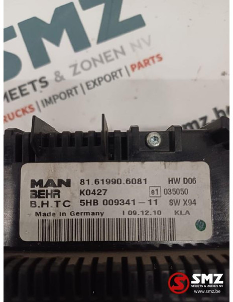 MAN Occ airconditioningsbedieningspaneel MAN - Cabina e interior para Camión: foto 3 MAN Occ airconditioningsbedieningspaneel MAN - Cabina e interior para Camión: foto 3