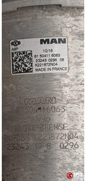 MAN Occ remklauw + wielnaaf + remcilinder links MAN - Pinza de freno para Camión: foto 5 MAN Occ remklauw + wielnaaf + remcilinder links MAN - Pinza de freno para Camión: foto 5