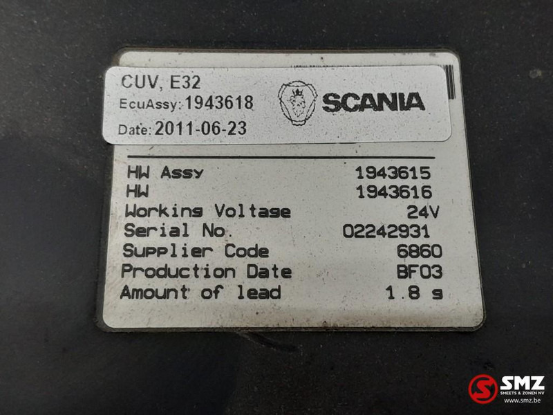 Unidad de control para Camión Scania Occ ECU CUV E32 regeleenheid Scania: foto 6 Unidad de control para Camión Scania Occ ECU CUV E32 regeleenheid Scania: foto 6