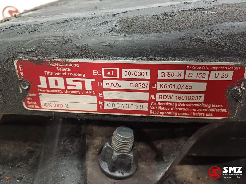 Quinta rueda para Camión jost Occ koppelschotel + montageplaat JSK36D JOST: foto 6