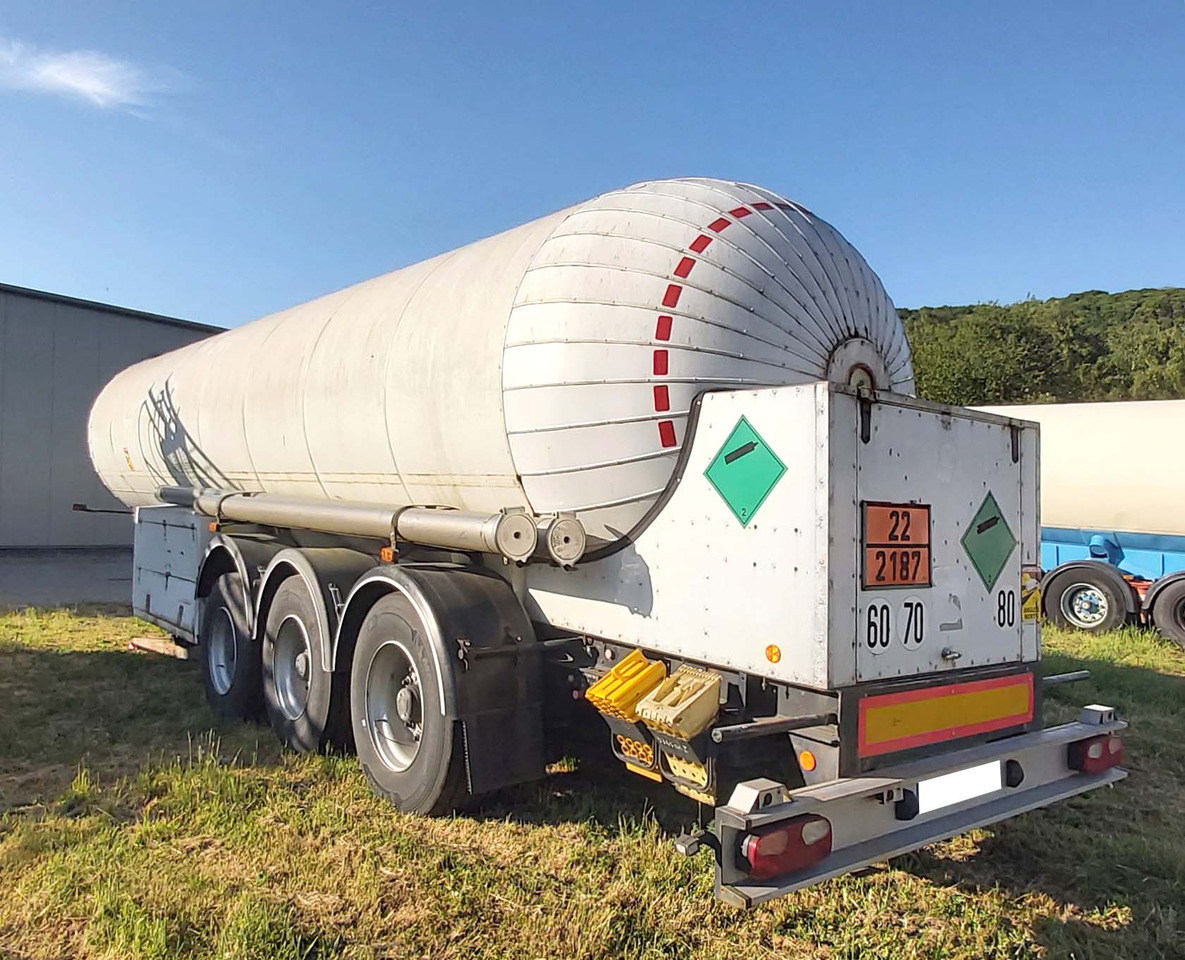 ROBINE Gas tank semi-trailer used for CO2, Carbon dioxide - Semirremolque cisterna: foto 4 ROBINE Gas tank semi-trailer used for CO2, Carbon dioxide - Semirremolque cisterna: foto 4
