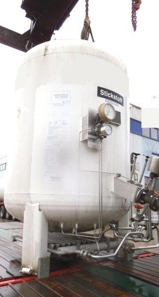 Tank für Sauerstoff, Argon, Stickstoff 6640 L - Tanque de almacenamiento: foto 2 Tank für Sauerstoff, Argon, Stickstoff 6640 L - Tanque de almacenamiento: foto 2