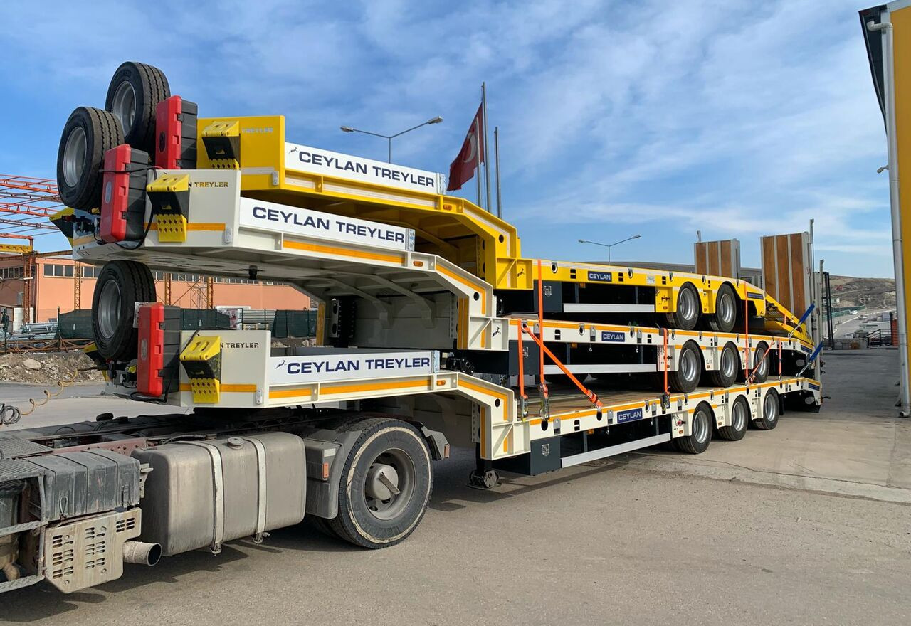 CEYLAN 2 AXLES STANDART & EXTENDABLE LOWBED - Semirremolque góndola rebajadas: foto 4 CEYLAN 2 AXLES STANDART & EXTENDABLE LOWBED - Semirremolque góndola rebajadas: foto 4