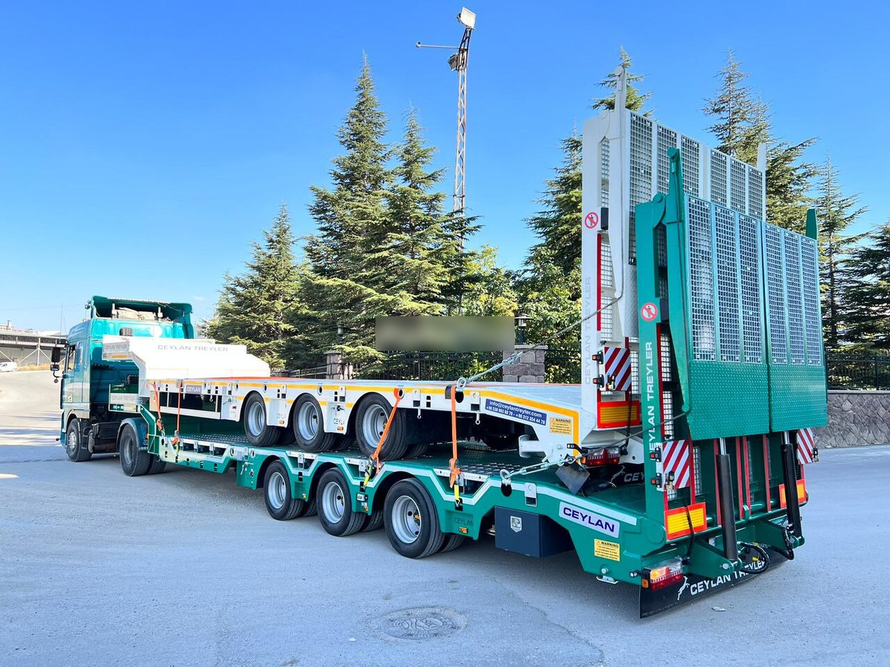 CEYLAN 3 AXLES STANDART & EXTENDABLE LOWBED - Semirremolque góndola rebajadas: foto 3 CEYLAN 3 AXLES STANDART & EXTENDABLE LOWBED - Semirremolque góndola rebajadas: foto 3