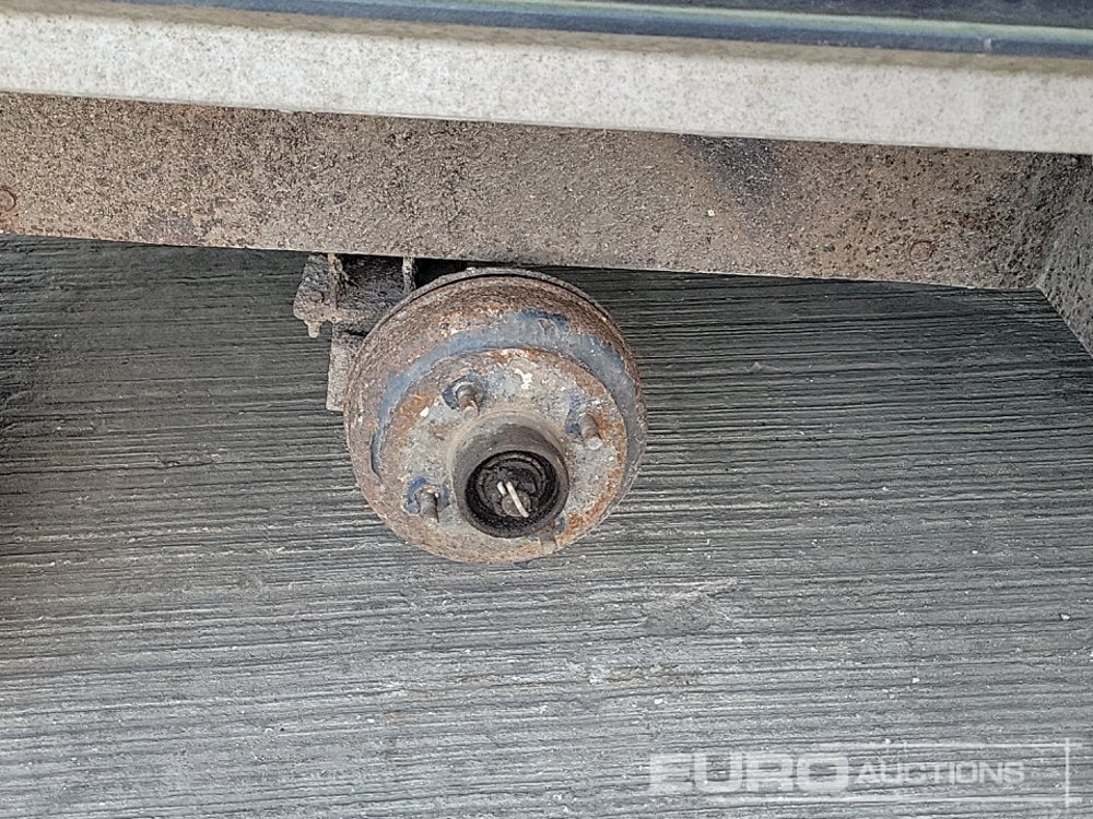 Remolque porta maquinaria 1 Ton Box Twin Axle Trailer, Side Door, Roller Door: foto 11