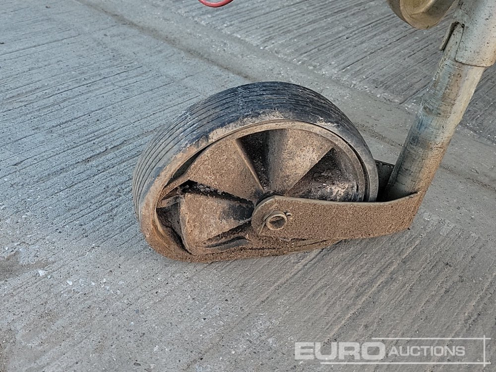 Remolque porta maquinaria 1 Ton Box Twin Axle Trailer, Side Door, Roller Door: foto 9