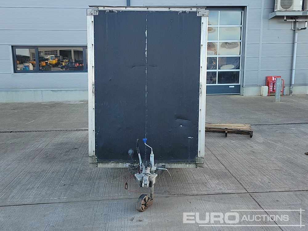Remolque porta maquinaria 1 Ton Box Twin Axle Trailer, Side Door, Roller Door: foto 8