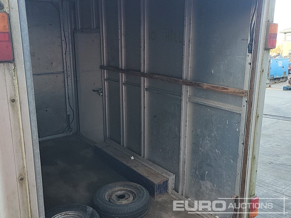 Remolque porta maquinaria 1 Ton Box Twin Axle Trailer, Side Door, Roller Door: foto 16