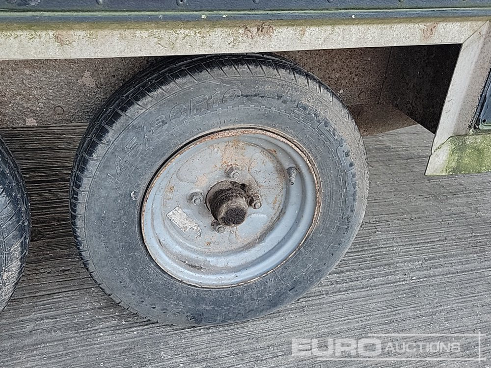 Remolque porta maquinaria 1 Ton Box Twin Axle Trailer, Side Door, Roller Door: foto 13