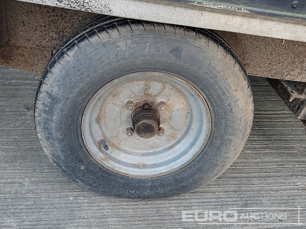 Remolque porta maquinaria 1 Ton Box Twin Axle Trailer, Side Door, Roller Door: foto 10