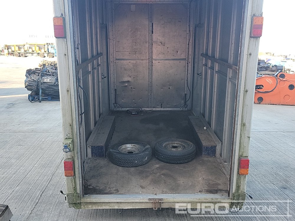 Remolque porta maquinaria 1 Ton Box Twin Axle Trailer, Side Door, Roller Door: foto 15