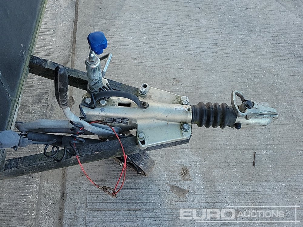 Remolque porta maquinaria 1 Ton Box Twin Axle Trailer, Side Door, Roller Door: foto 14